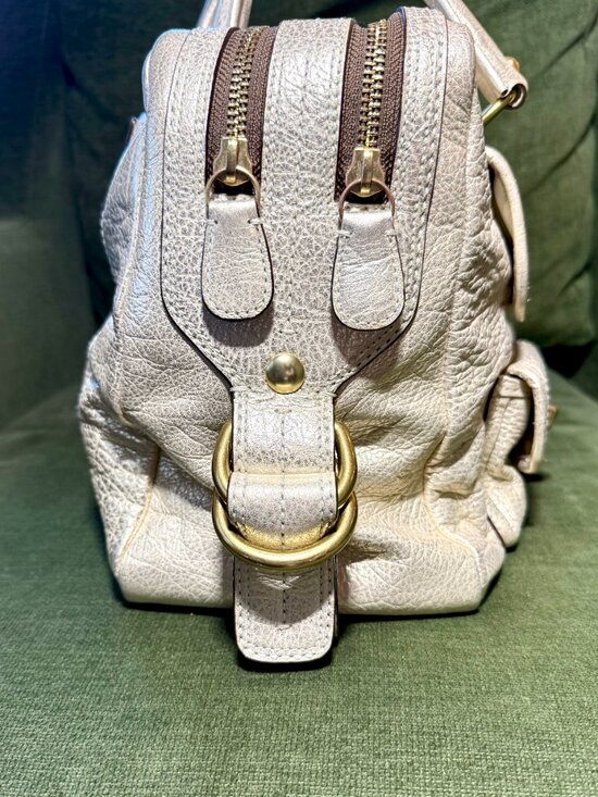 Coach Vintage Y2K Legacy Archive Ltd Ed Peyton Metallic Leather Bag 13547
